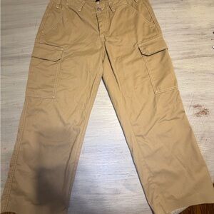 True Religion Men's Khaki Cargo Pants